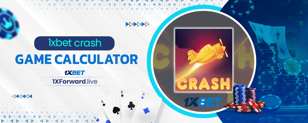 1xbet crash game calculator