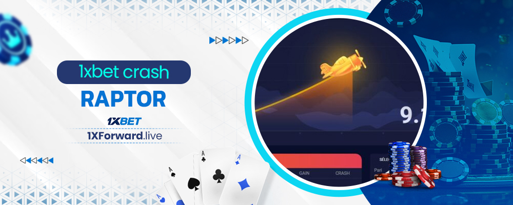 1xbet crash raptor
